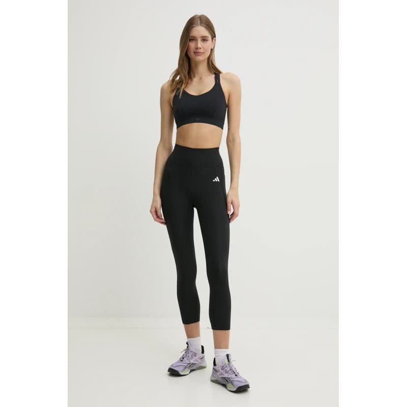 Dámske tréningové 3 4 nohavice ADIDAS OPT ESS ST 3 4 BLACK 4