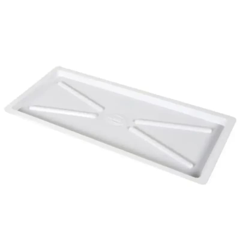 Odkvapkávacia tácka na riad 60 cm biela 55 × 24 cm