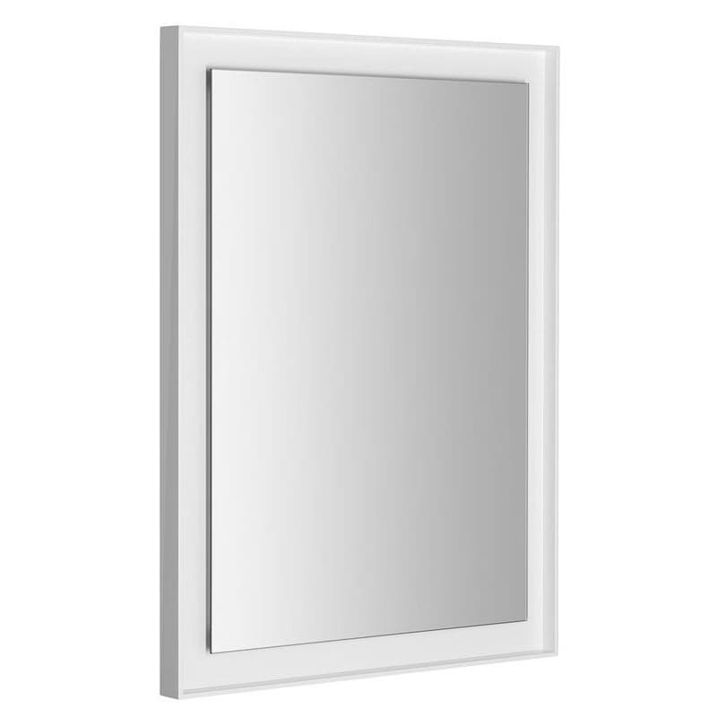 SAPHO - FLUT LED podsvietené zrkadlo 60x80cm, biela FT060