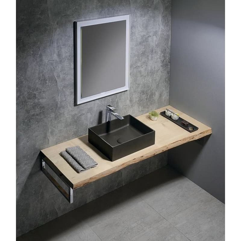 SAPHO - FLUT LED podsvietené zrkadlo 60x80cm, biela FT060 2