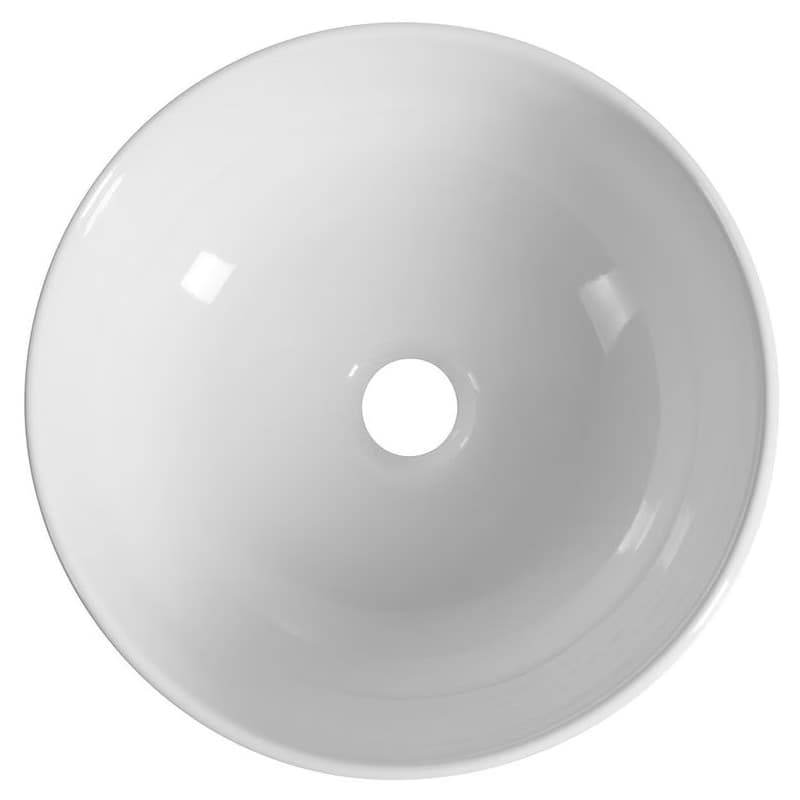 SAPHO - EI keramické umývadlo na dosku, Ø 33cm, biela TU0077 3
