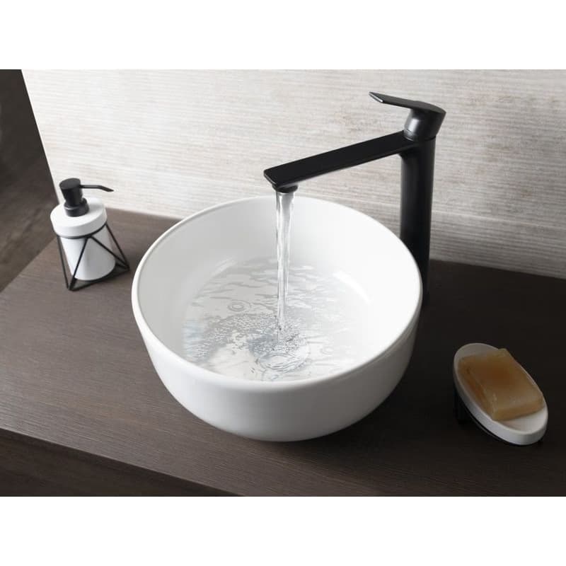 SAPHO - EI keramické umývadlo na dosku, Ø 33cm, biela TU0077 5
