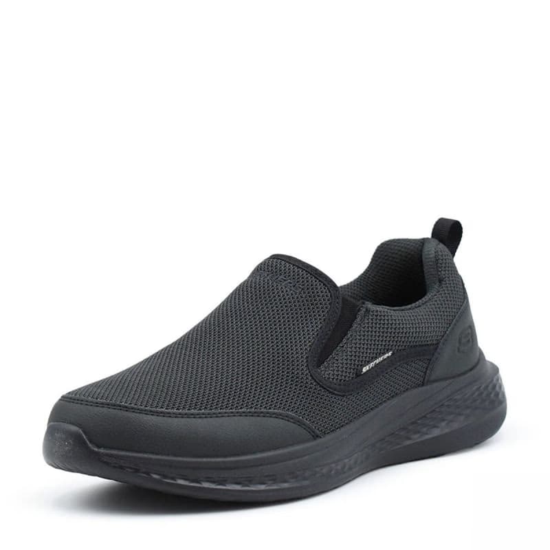 Pánska rekreačná obuv SKECHERS Relaxed Fit Slade Lucan M black 5