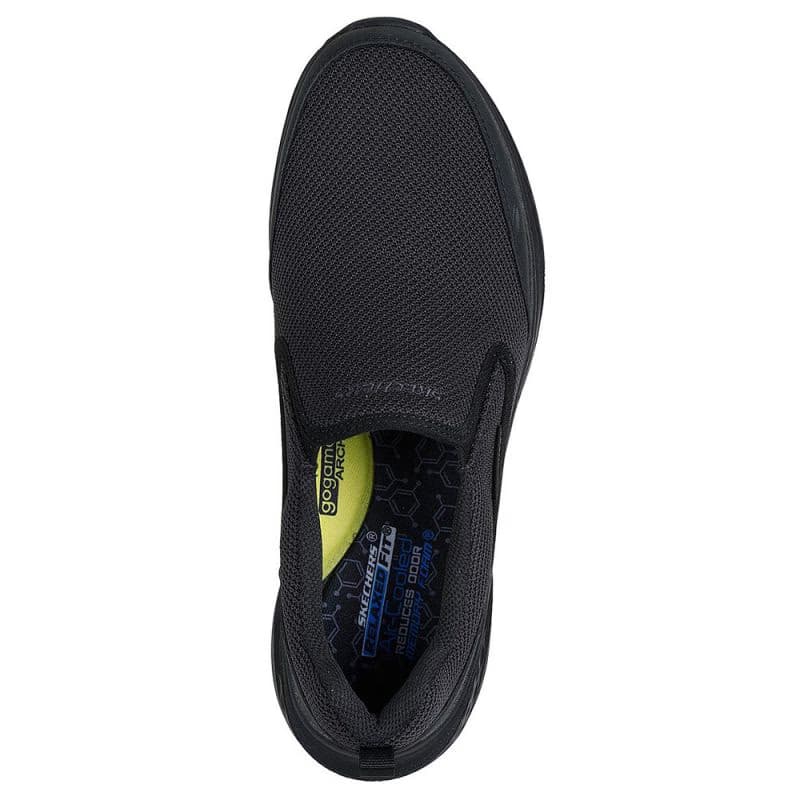 Pánska rekreačná obuv SKECHERS Relaxed Fit Slade Lucan M black 6