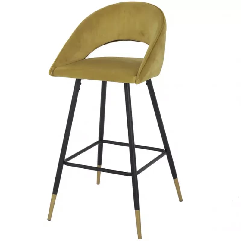 Barová stolička America Golden/Black 80176d 1