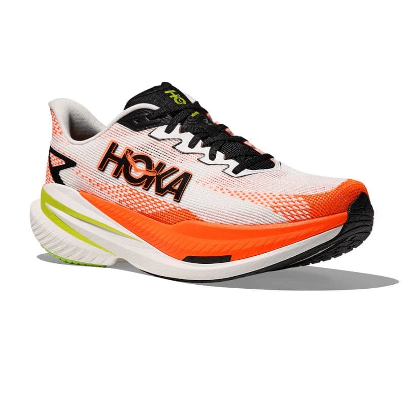 Pánska bežecká obuv HOKA Mach X 3 M white neon tangerine 2