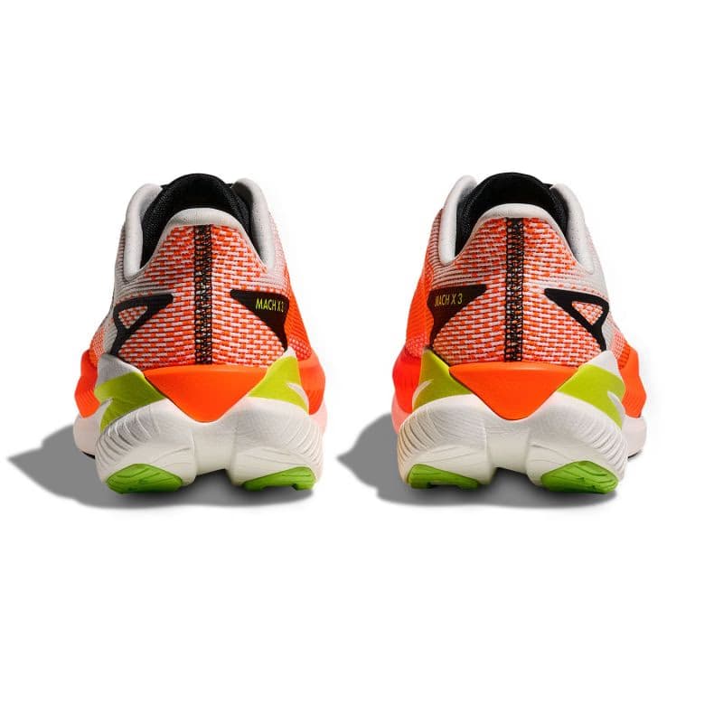 Pánska bežecká obuv HOKA Mach X 3 M white neon tangerine 5