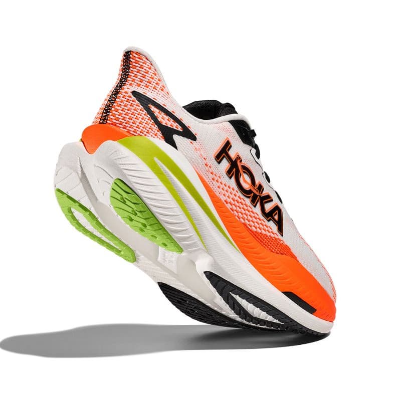 Pánska bežecká obuv HOKA Mach X 3 M white neon tangerine 6