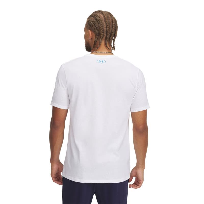 Pánske tričko s krátkym rukávom UNDER ARMOUR UA M LC FLY IN LOGO SS-WHT 2