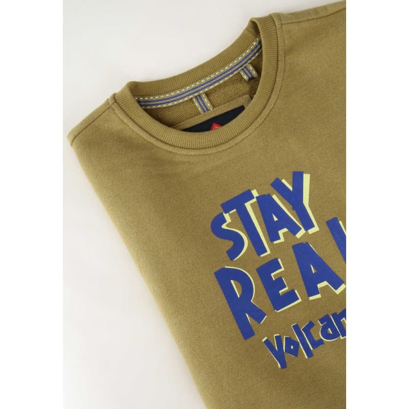 Chlapčenská mikina VOLCANO B-ANDY JUNIOR 306 OLIVE 6