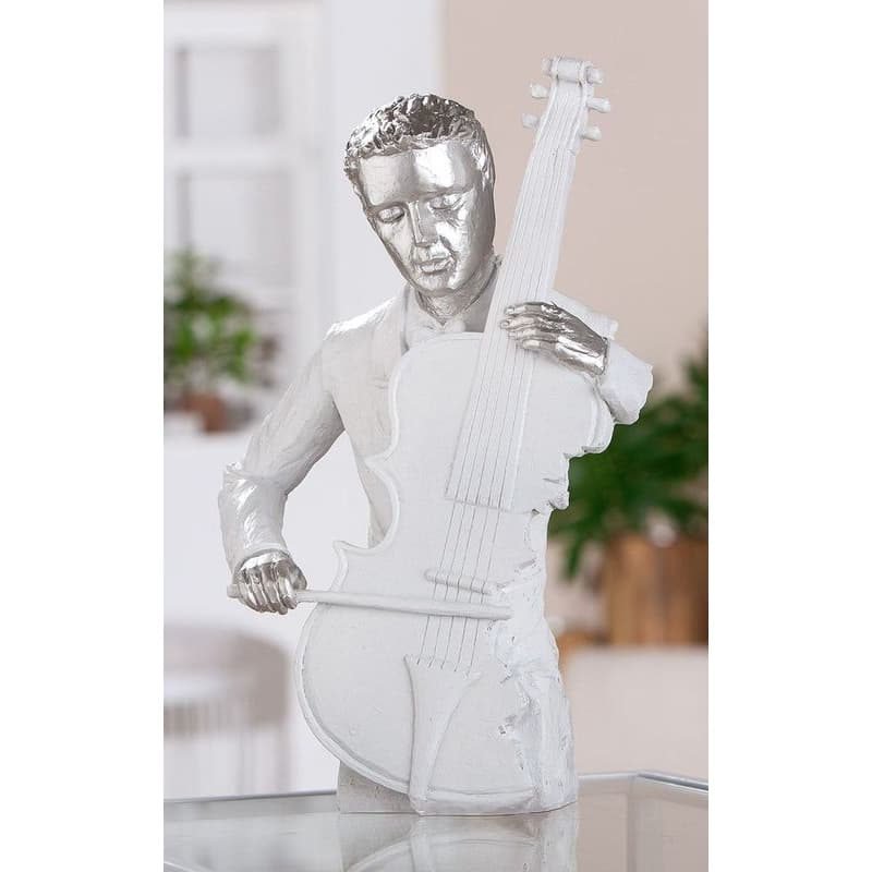 Socha muža s kontrabasom „Musician“, 31 cm 1