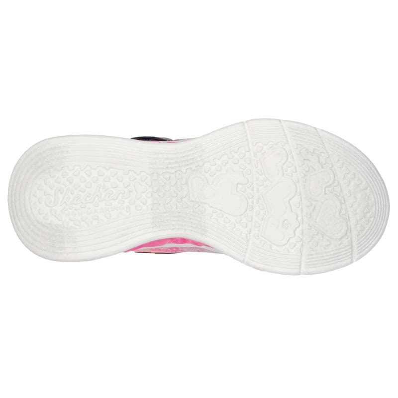 Dievčenská rekreačná obuv SKECHERS Flutter Heart Lights Simply L K navy 5