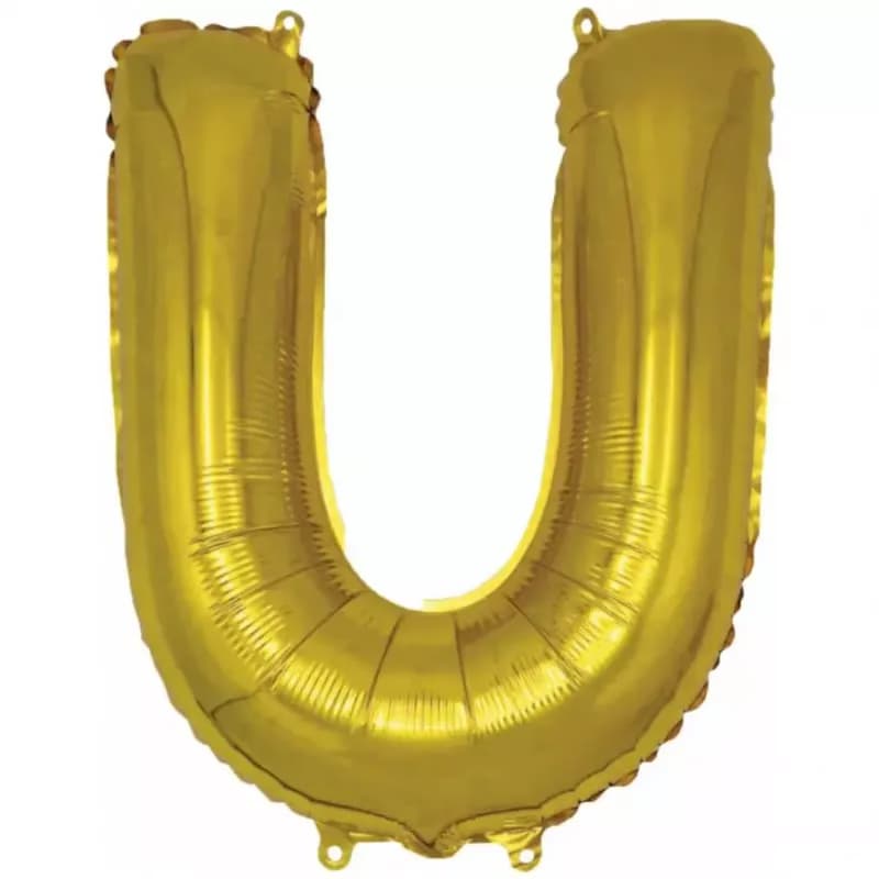 Fóliový balón písmeno U My Party 30cm 1