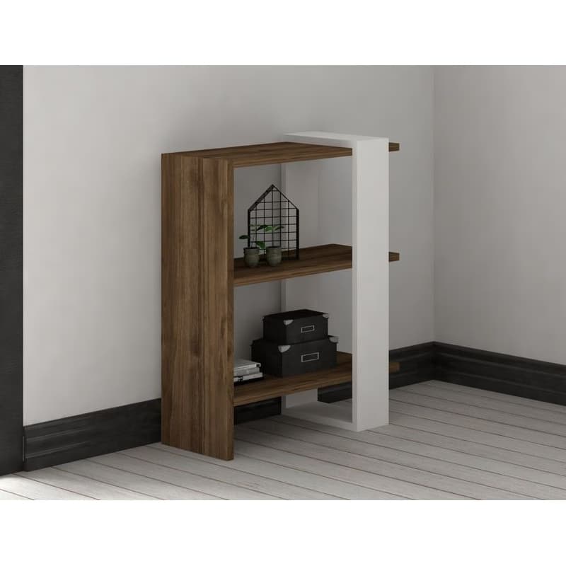 Living Room Furniture Set Gaye - Walnut, White 6