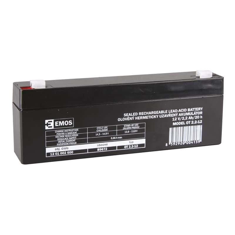 AKUMULÁTOR SLA 12V/2,2Ah FA-4,7mm 1