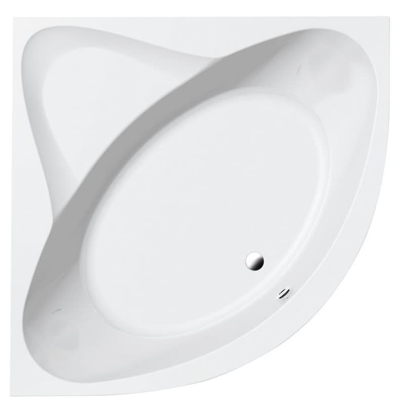 AQUALINE - DYJE rohová vaňa 150x150x41cm, biela A1550 1