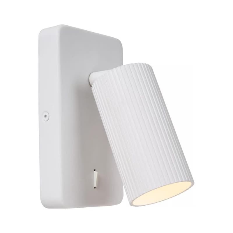 Lucide 09239/11/31 - Nástenné bodové svietidlo CLUBS 1xGU10/40W/230V biela 09239/11/31