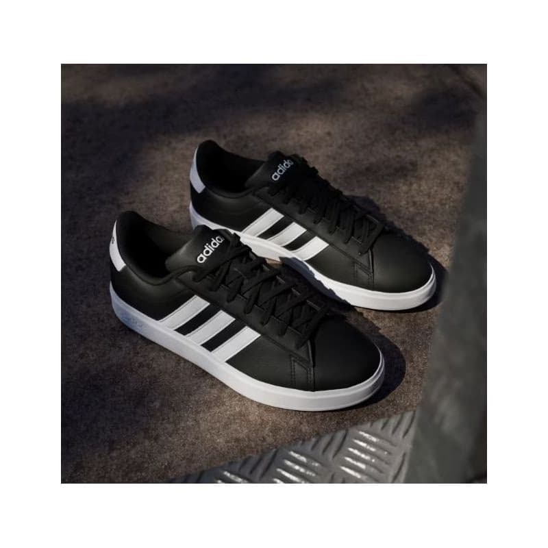 Pánska rekreačná obuv ADIDAS Grand Court 2.0 M core black cloud white core black 5