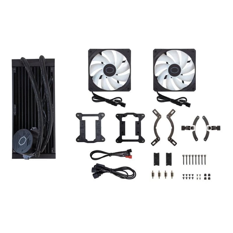 Cooler Master vodný chladič MasterLiquid ML240L Core ARGB, LGA1851, AM5 6