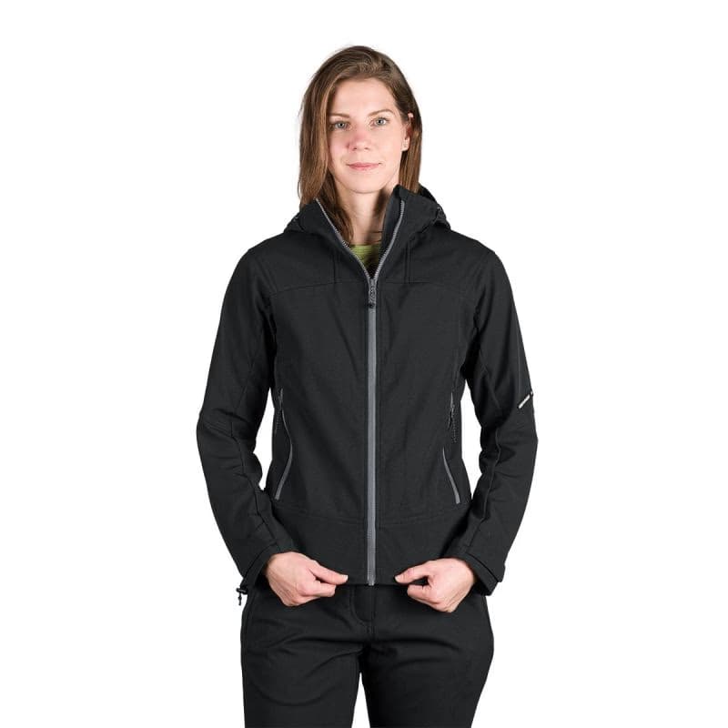 Dámska turistická softshellová bunda NORTHFINDER TIFFANI-269black 3