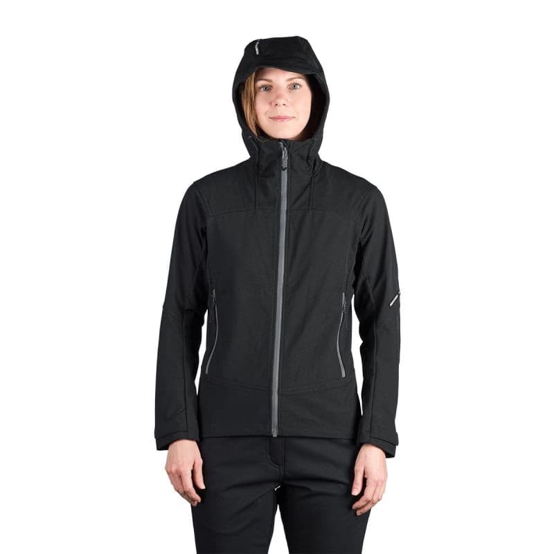 Dámska turistická softshellová bunda NORTHFINDER TIFFANI-269black 4