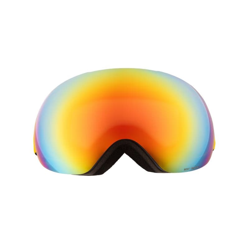 Lyžiarske okuliare RED BULL SPECT BENT-01RE2, black brown with red mirror 2