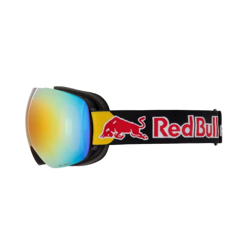 Lyžiarske okuliare RED BULL SPECT BENT-01RE2, black brown with red mirror 4