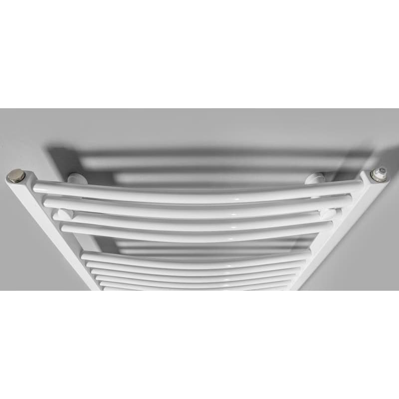 AQUALINE - ORBIT-E elektrické vykurovacie teleso, oblé, 450x960 300 W, biela ILEO94T 5