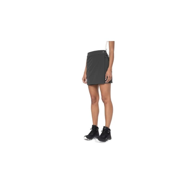 Dámska turistická sukňa 4F SKIRT FNK F005-22S-ANTHRACITE