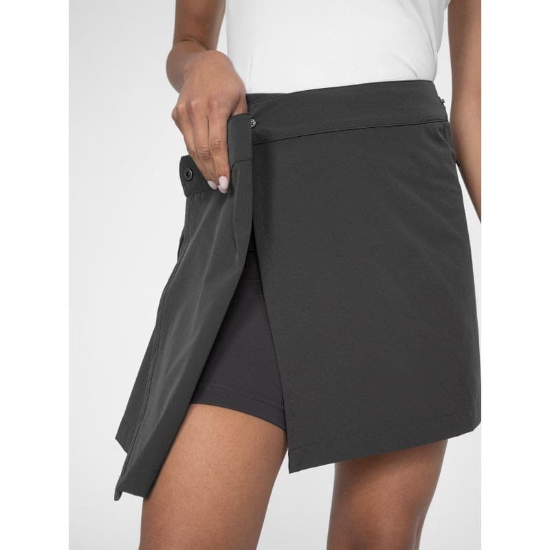 Dámska turistická sukňa 4F SKIRT FNK F005-22S-ANTHRACITE 4