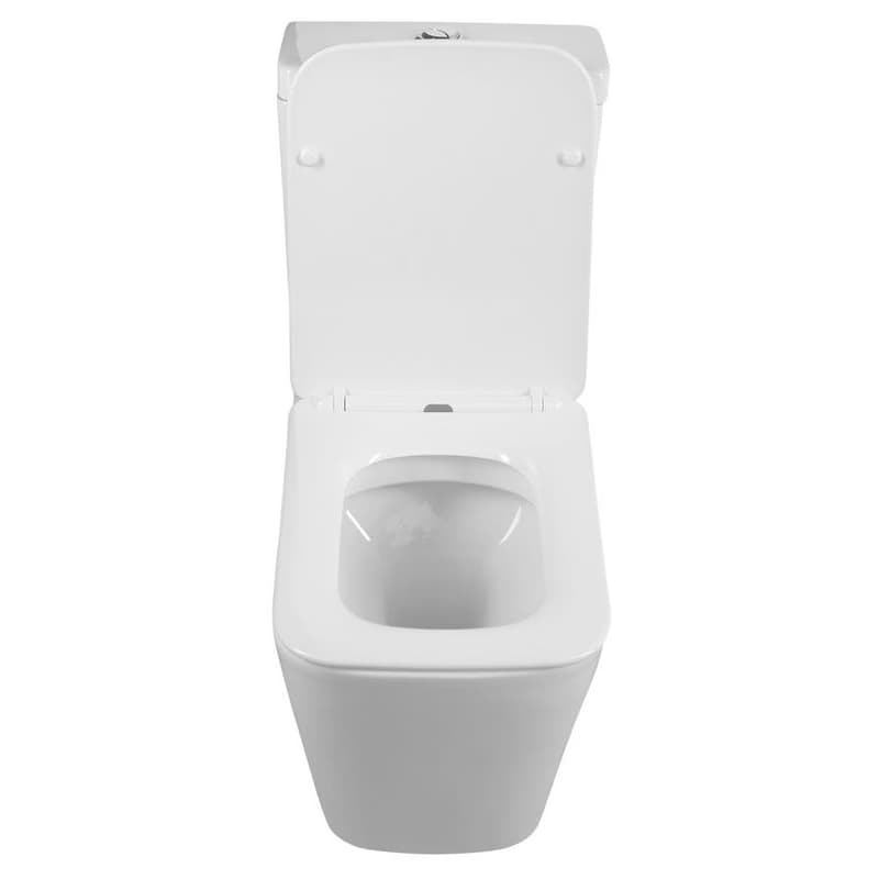 SAPHO - PORTO RIMLESS WC kombi, spodný/zadný odpad, biela PC102WR 4