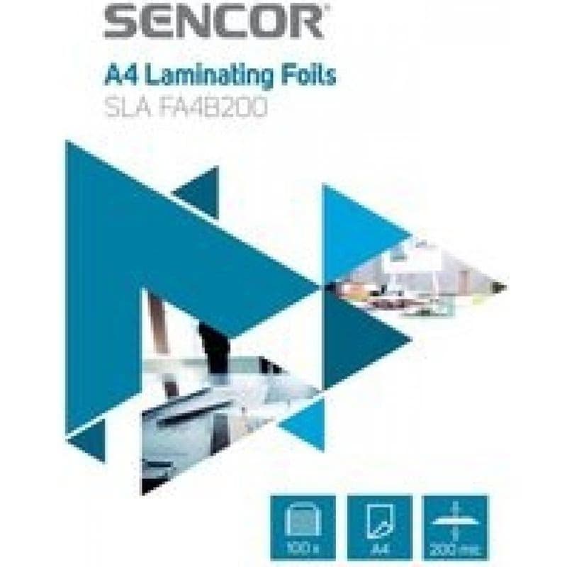 SLA FA4B200 Fólia A4 200mic 100ks SENCOR 2