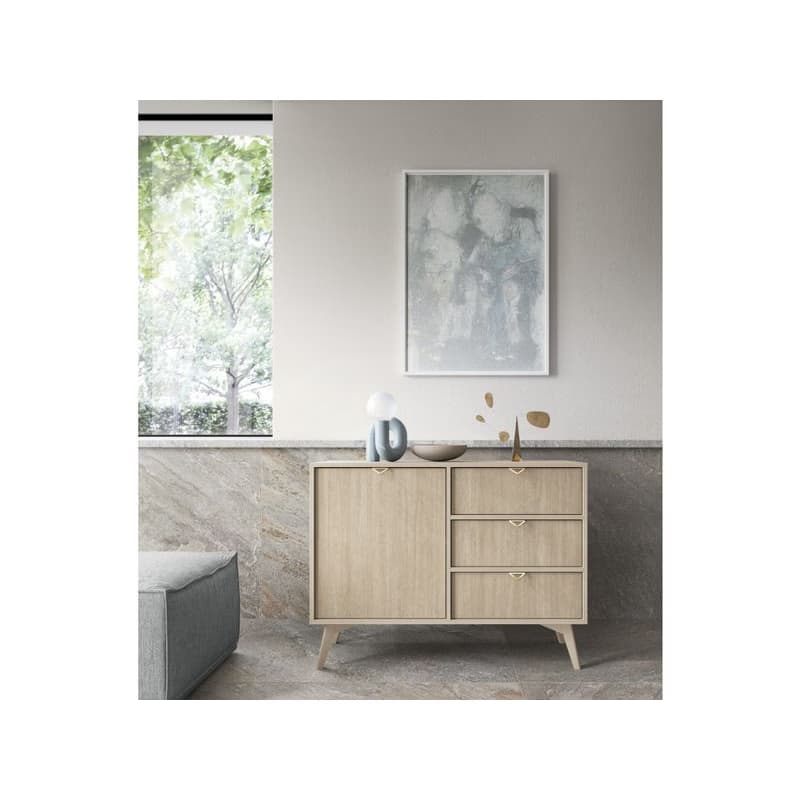 ArtPS Komoda TIMBER KSZD106 | béžová 2