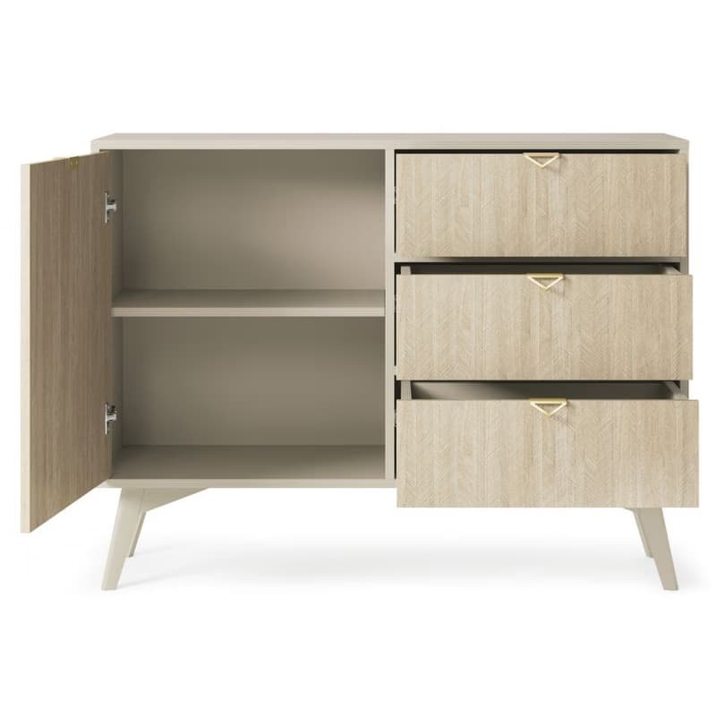 ArtPS Komoda TIMBER KSZD106 | béžová 6