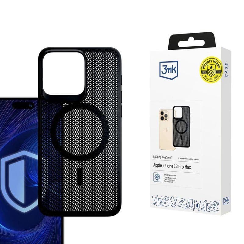 3mk ochranný kryt Cooling Magcase pre Apple iPhone 13 Pre Max 1