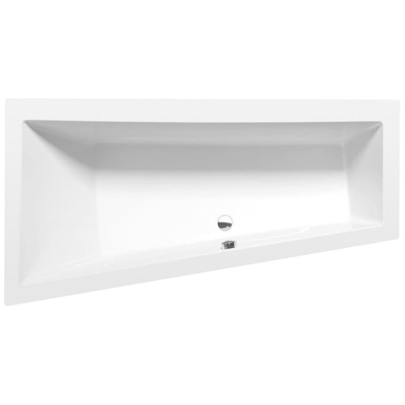 POLYSAN - ANDRA L asymetrická vaňa 160x90x45cm, biela 81521 1