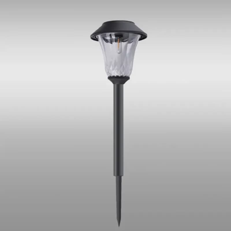 Solárna lampa 46815 čierna 1
