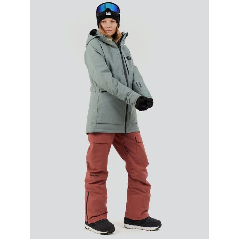 Dámske lyžiarske nohavice FUNDANGO Sakura ECO Bib Pants-361-orchid 5