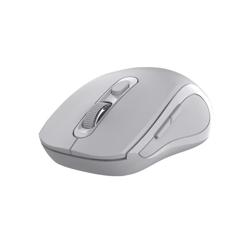 C-TECH myš Dual mode WLM-12GR, bezdrôtová, 1600DPI, 6 tlačidiel, šedá, USB nano receiver 3