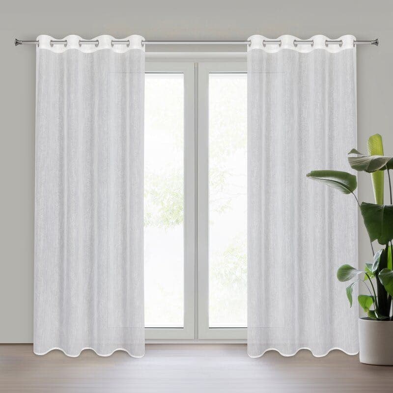 ArtFir Záclona AMIRA K | biela 140 x 250 cm 1