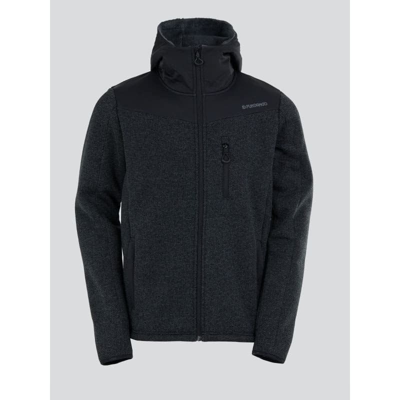 Pánska mikina so zipsom FUNDANGO Ashford Insulated Fleece Jacket-780-antracit 2