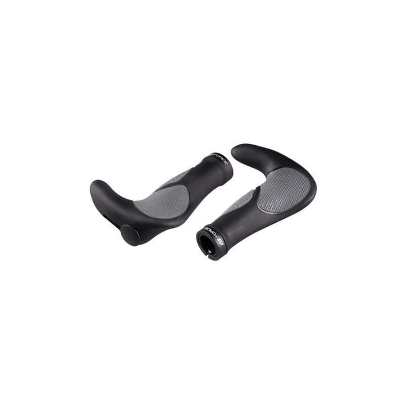 Rohy (bulhorny) na bicykel FORCE F GEL bullhorn 102mm, black-grey