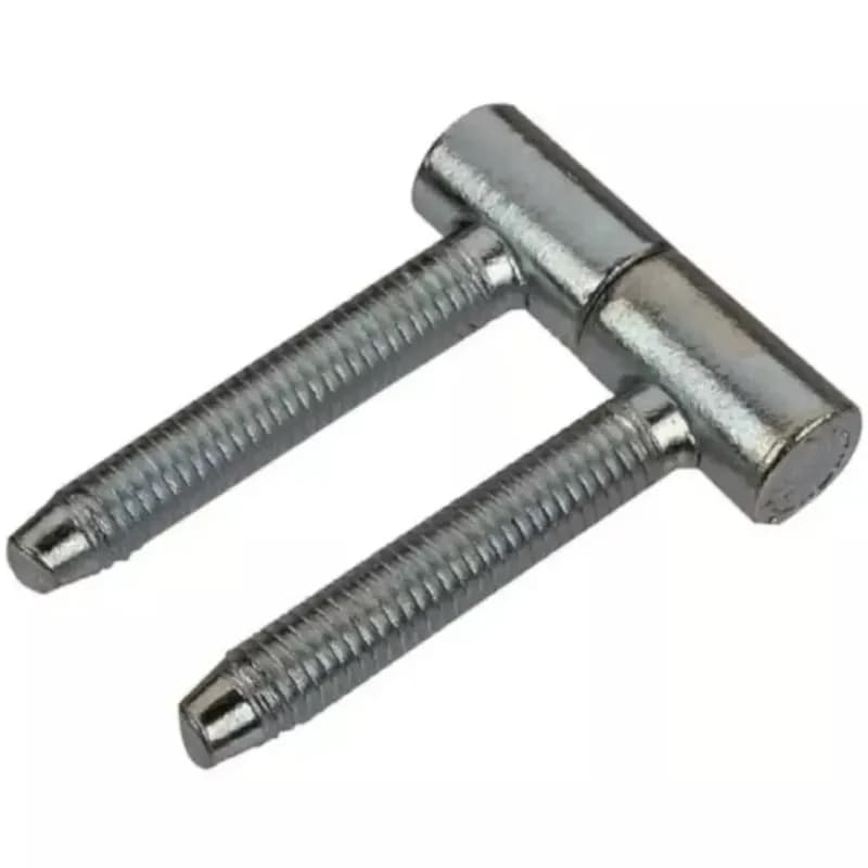 Záves 12x50 mm pozinkovaný biely 2 ks 1