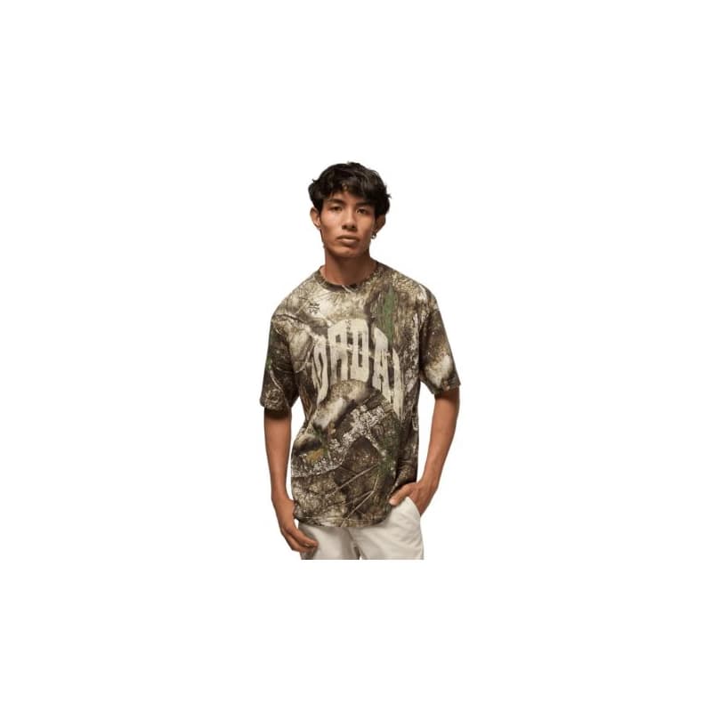 Pánske tričko s krátkym rukávom NIKE JORDAN BRK RLT AOP SS CREW 133 SAIL