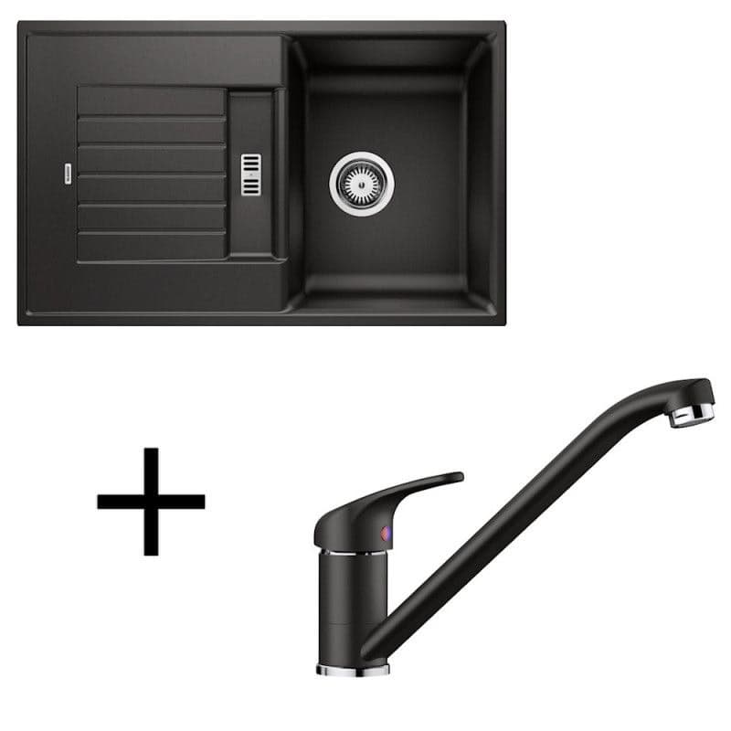 Blanco set Zia 45 S + Daras silgranit antracit 1