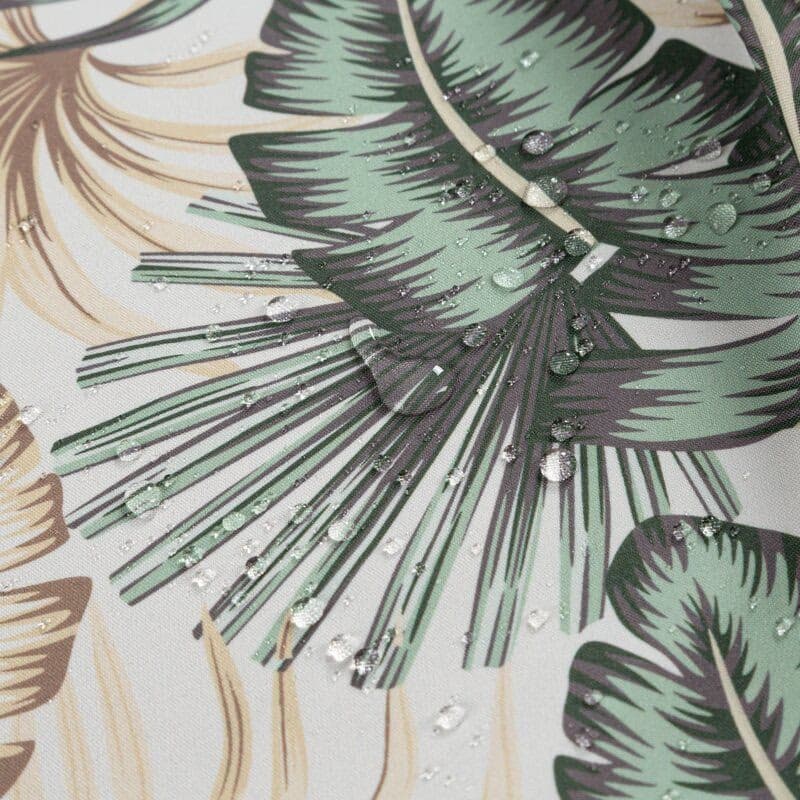 ArtFir Záves na terasu GARDEN 7 PU | béžová/zelená 155 x 240 cm 5