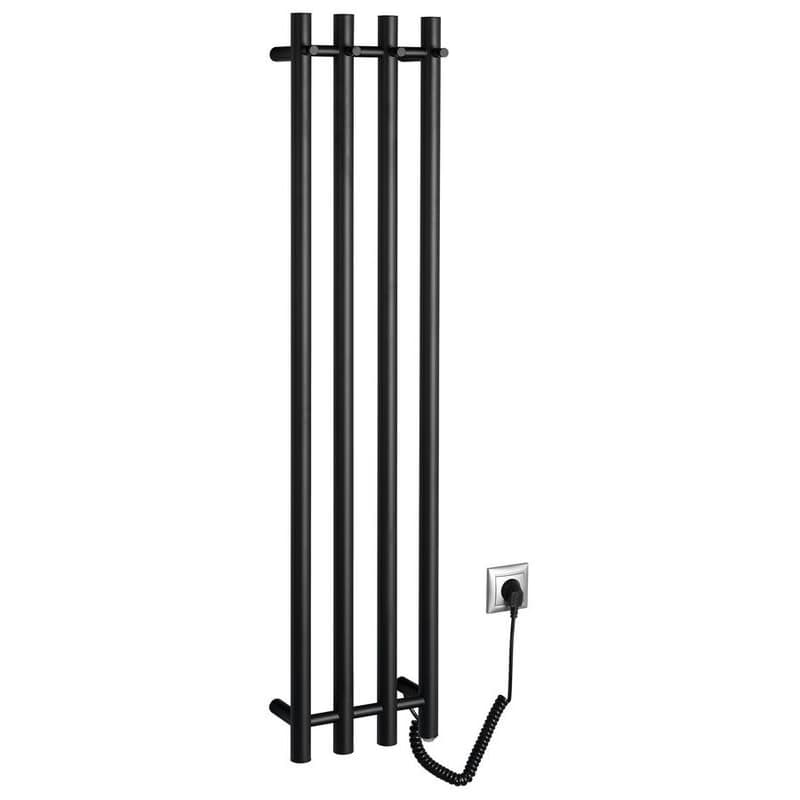 SAPHO - PAPINADO elektrický sušiak uterákov, 263x1200, 85W, čierna mat ER350 1