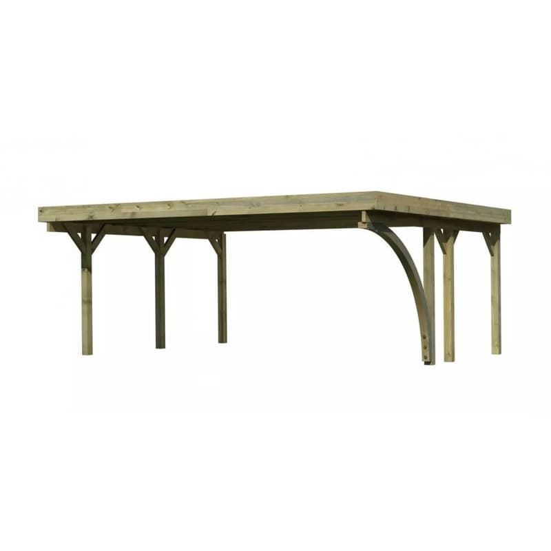 Drevený prístrešok / carport CLASSIC 1B Lanitplast 4