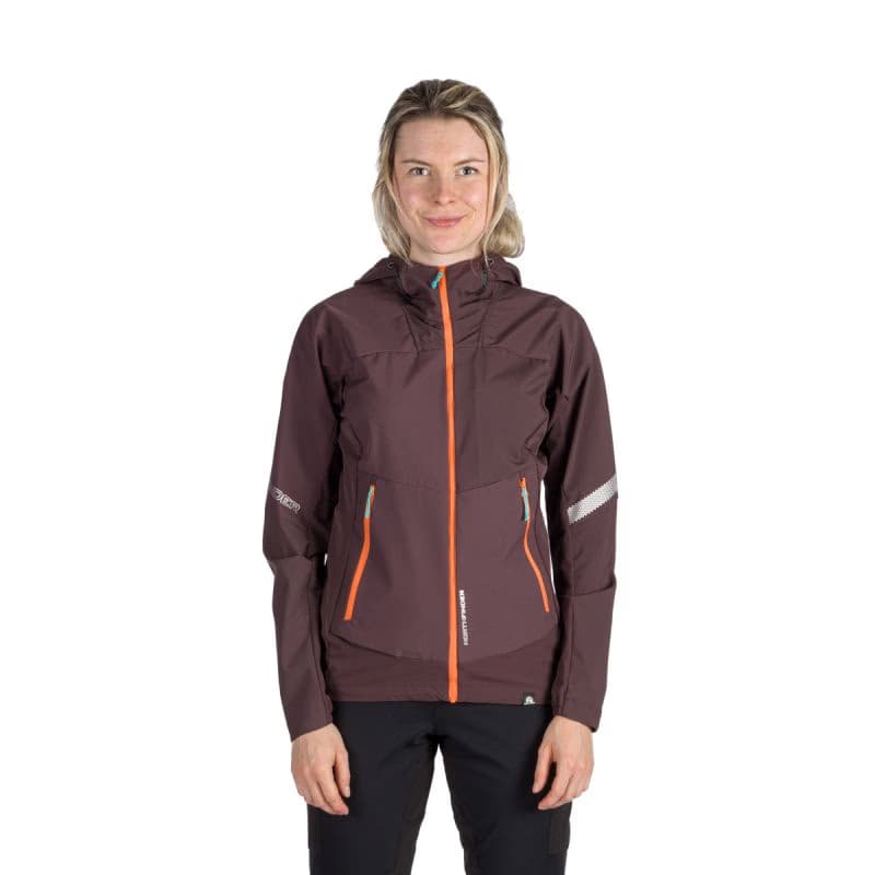 Dámska turistická softshellová bunda NORTHFINDER DONNA-481-plum 6