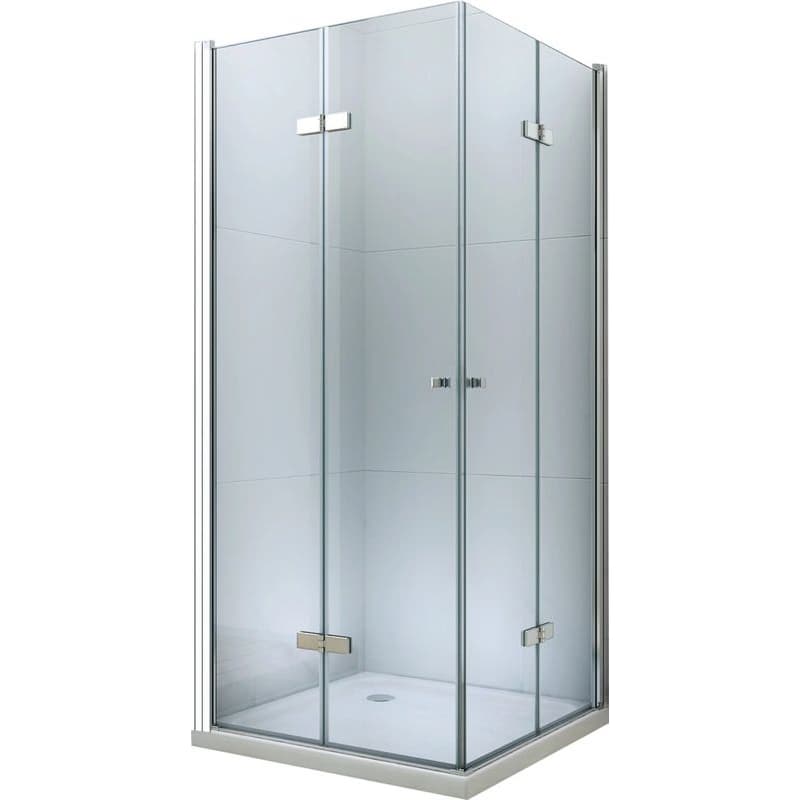 MEXEN/S - LIMA sprchovací kút 80x80, transparent, chróm 856-080-080-02-00 1